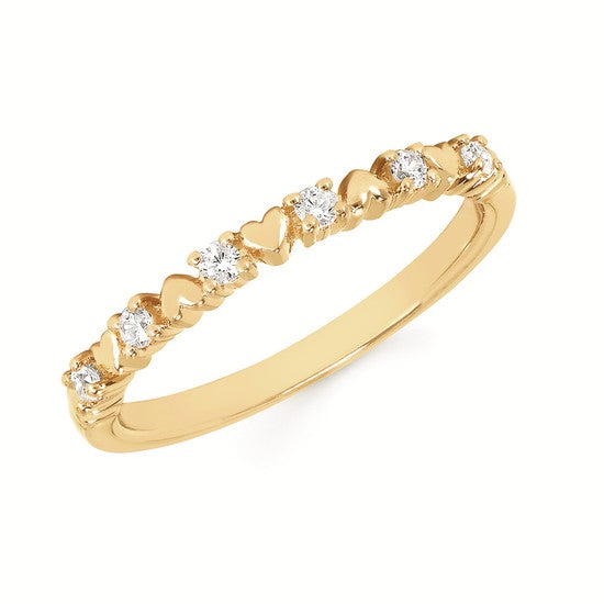 Hearts & Diamonds Ring
