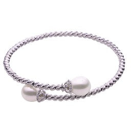 Freshwater Pearl & Sterling Silver Bracelet