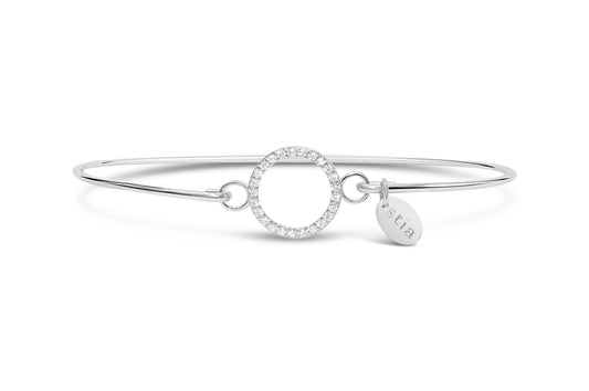 Pave Circle Bracelet