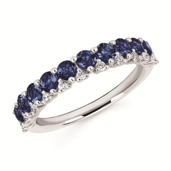 Sapphire And Diamond Ring